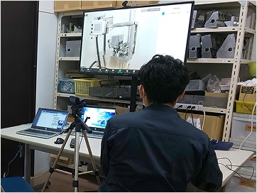 出荷前来社立会テストのイメージ画像